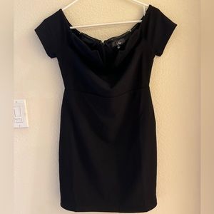 Lulus Off the Shoulder Bodycon Dress